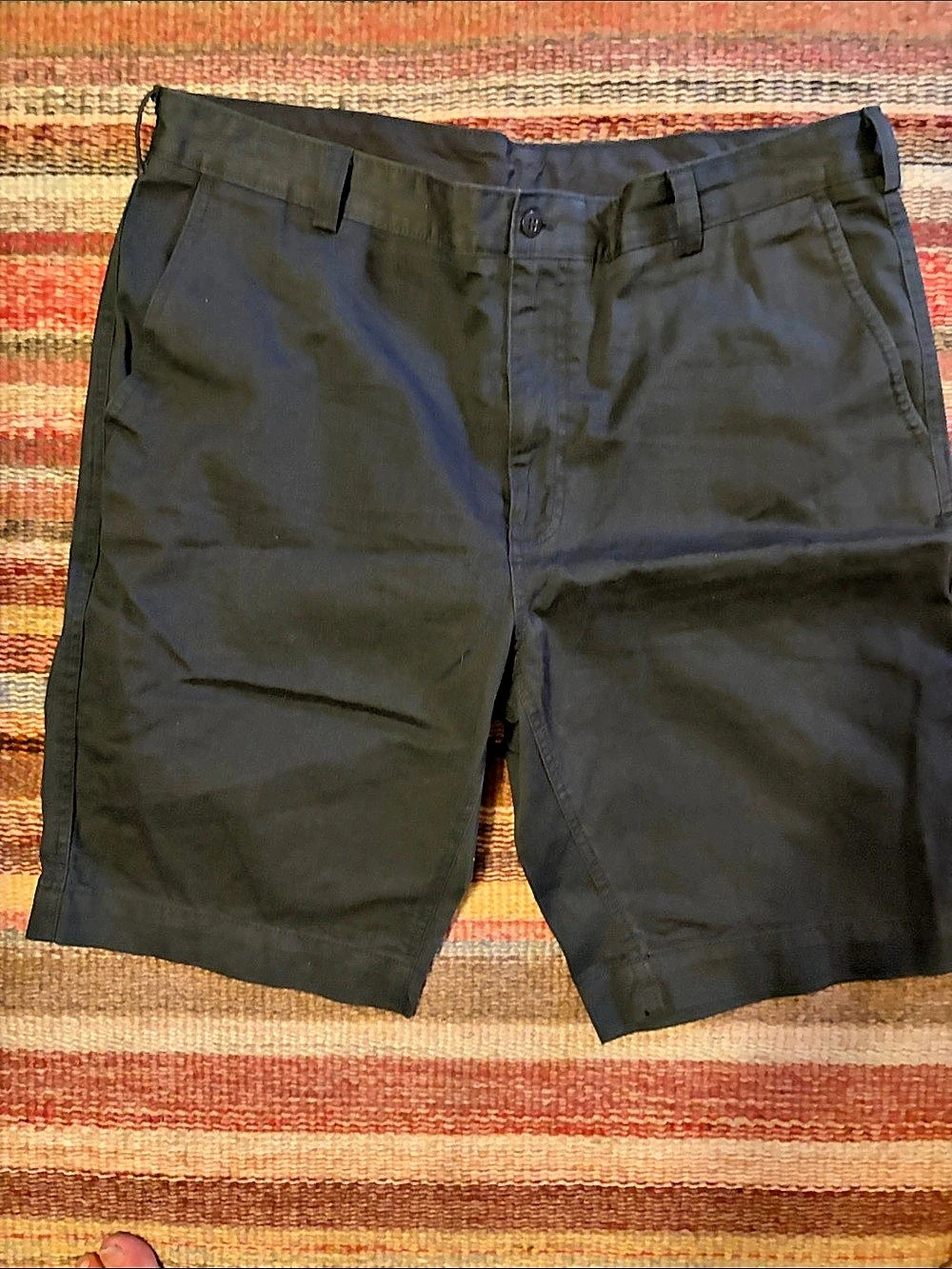 Cremeux Men's Cotton Flat Front Shorts Waist 38 Like New